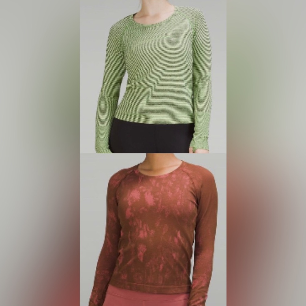 Lululemon Swiftly Tech Long Sleeve Race 2.0. Bundle of 2